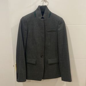 J. Crew Dark Grey Charcoal Regent Wool Blazer Size 0